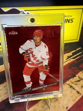 2025-26 Upper Deck Fleer Ultra Medallions Ruby Red 7/50 Sebastian Aho #M-31 0ro5