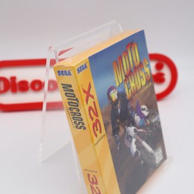 Sega Genesis 32X MOTO CROSS CHAMPIONSHIP / MOTOCROSS - NEW & Factory Sealed!
