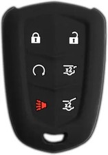 Keyless Entry Remote Car Smart Key Fob Shell Cover Soft Rubber Protective Case f