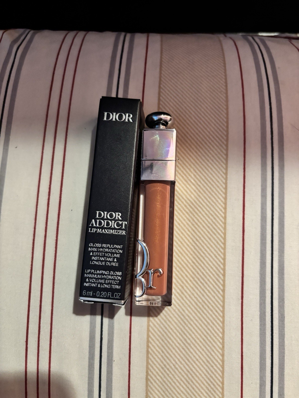 DIOR Lip Maximizer Plumping Gloss in Pink 001 0.2 oz New in Box-image