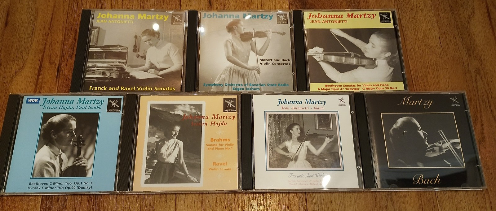 COUP CD001-007: JOHANNA MARTZY Radio Recordings 7 CDs (1st edition) NM