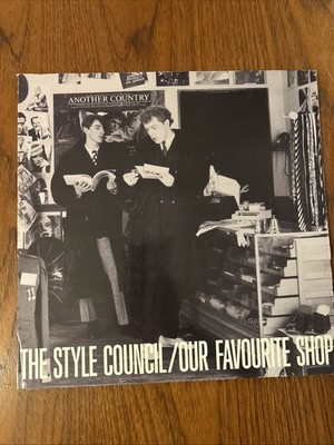 The Style Council - Our Favourite Shop Vinyl LP -RARE Label Error Misprint A2/B4