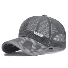Mesh Baseball Cap for Men Women Summer Running Sports Hat Breathable Quick Dr...