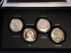 2017 American Liberty 225th Anniversary 1 oz .999 Fine Silver Four-Medal Set OGP