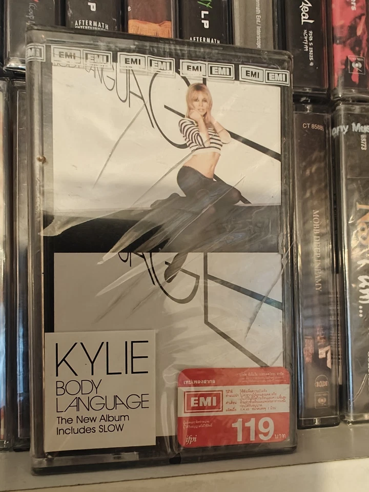 Kylie Minogue Body Language FACTORY SEALED cassette album **ref images - Image 3 of 4
