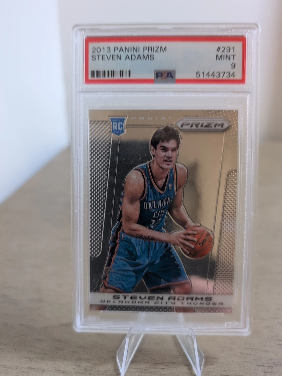 Steven Adams trading card