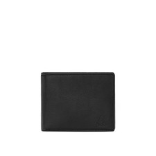 Portafoglio Uomo in pelle c/monete K-Way Colorblock Nero/Mustard