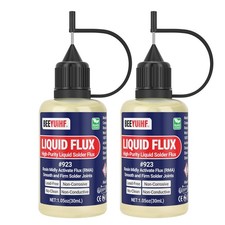 BEEYUIHF Liquid Solder Flux Dropper, 60mL Soldering Flux, No Clean...