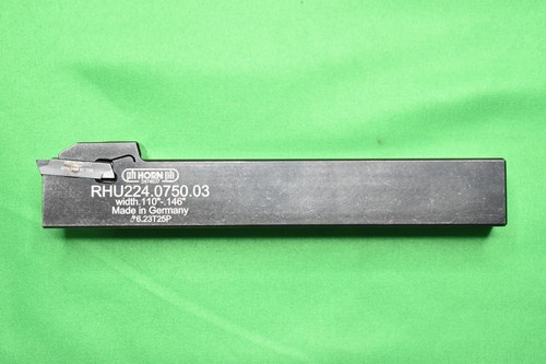 ph Horn RHU224.0750.03 Indexable Grooving Tool Holder 3/4" Shank - Picture 2 of 9