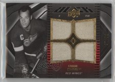 2009-10 Upper Deck UD Black 47/99 Gordie Howe #14 HOF dk8