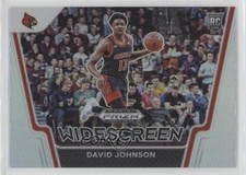 2021-22 Panini Prizm Draft Picks Widescreen Silver Prizm David Johnson #6 02v3