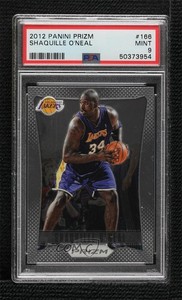 2012-13 Panini Prizm Shaquille O'Neal #166 PSA 9 MINT HOF