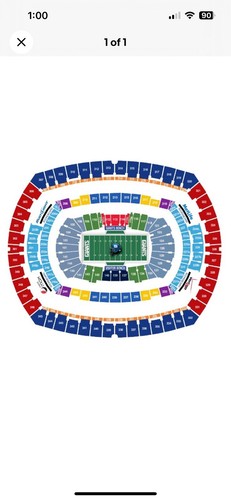 New York Giants vs New York Jets 8/16/25 (2) Two Tickets w Parking Pass Sect 341 - Picture 3 of 3