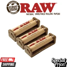 Raw Plastic Cigarette Rolling Machine, 70mm - 3 Pack