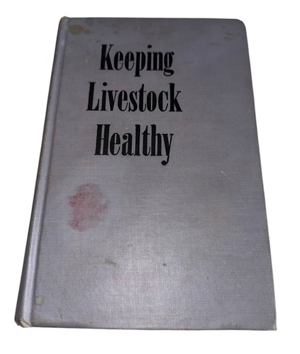 Vintage Keeping Livestock Healthy 1942 Yearbook of Agriculture USDA