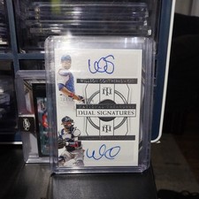 2021 National Treasures - Dual Signatures Willson Contr, William Contreras 30/98