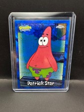 2025 Topps Chrome Sapphire SpongeBob 25th Anniversary Patrick Star #24