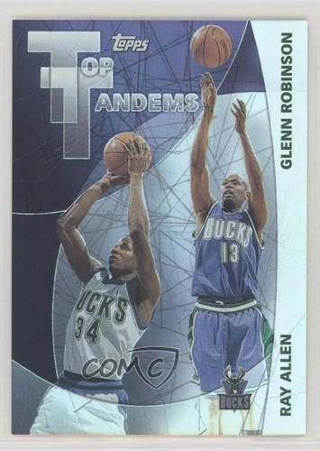 2002-03 Topps Top Tandems Ray Allen Glenn Robinson #TT9 HOF