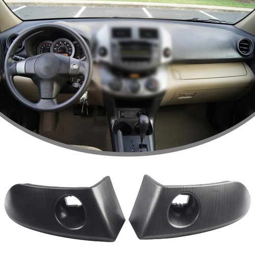 Finish Panel Trim Accessories Center Instrument Cluster For Toyota Plastic - Picture 7 of 12