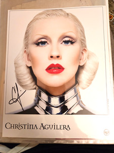 Christina Aguilera Signed | eBay Christina Aguilera Signed | eBay