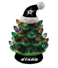 DALLAS STARS  NHL HOCKEY  LED Christmas Tree Ornament