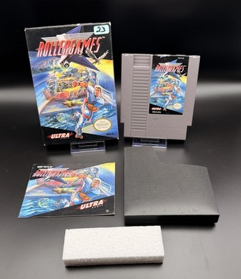 Roller Games (Nintendo Entertainment System NES) Tested Cib Complete