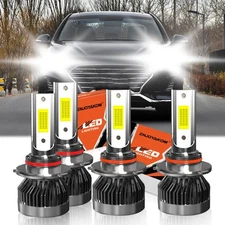 For Hyundai Sonata 1995-1998 LED Headlight Kit Bulb Combo High Low Beam 6000K