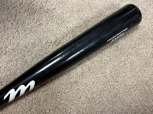 Marucci Handcrafted Pro Model AM22 Maple Wood Black Baseball Bat 32" 32oz VGC - Picture 7 of 12