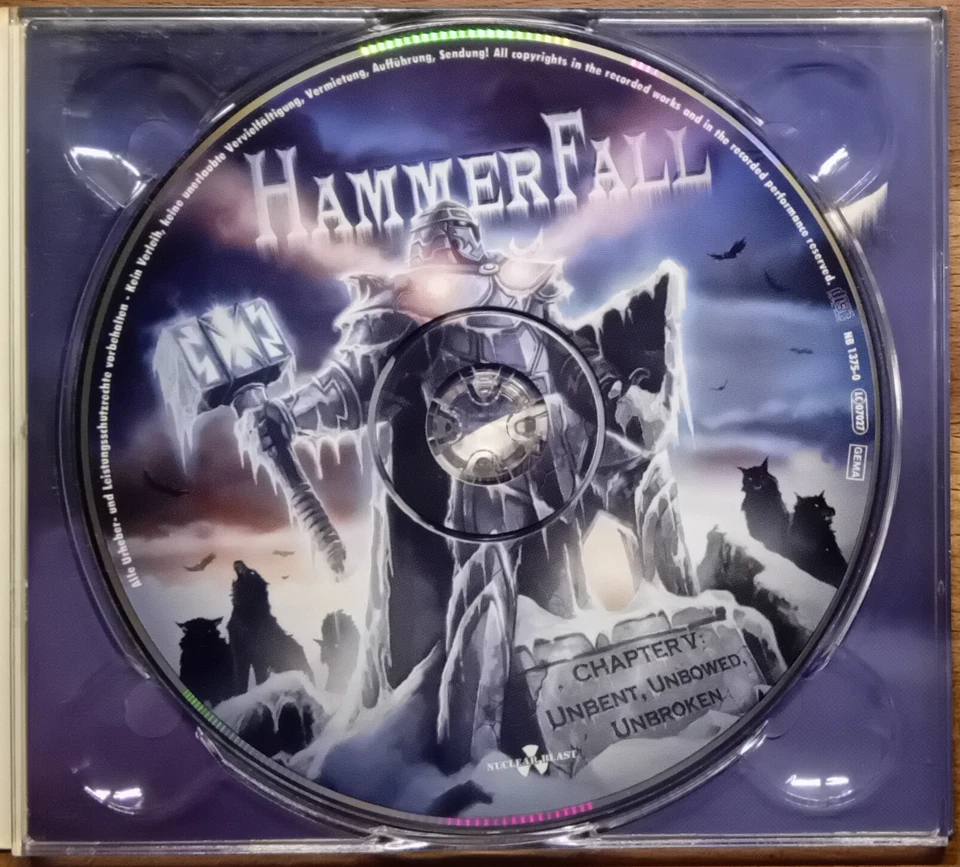 HammerFall – Chapter V: Unbent, Unbowed, Unbroken - Limited Edition Digipak - Bild 3 von 4