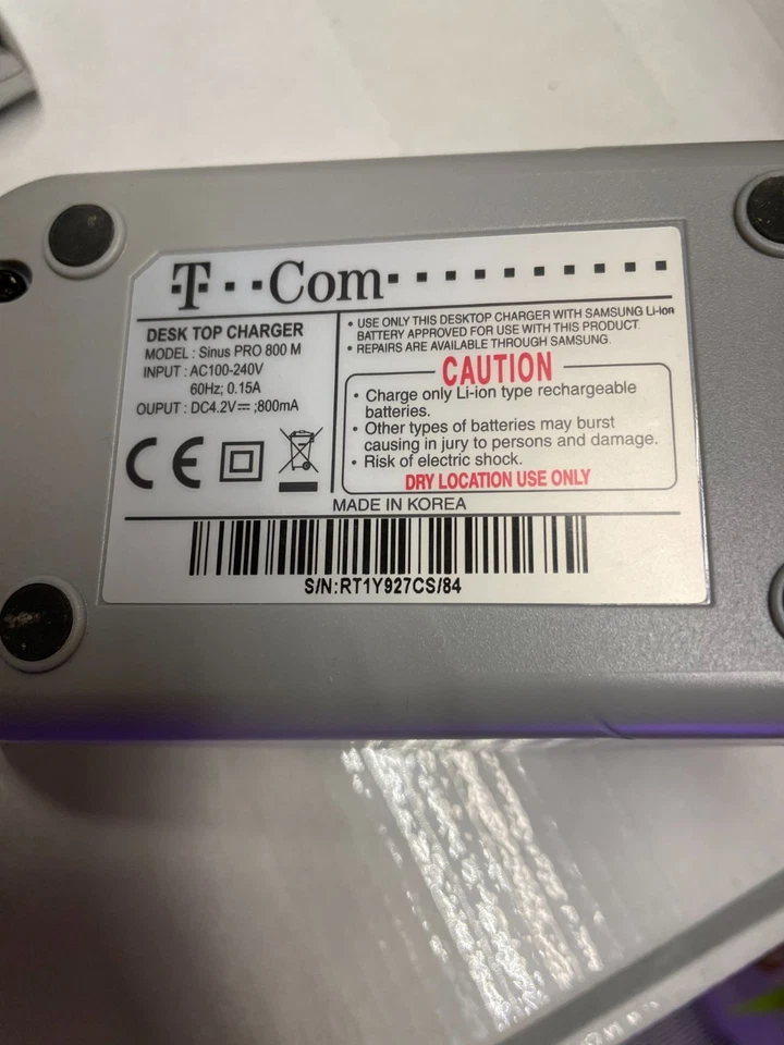 2 X SAMSUNG Telekom SINUS PRO 800 M mit Ladeschale und Originalverpackung - Bild 2 von 4