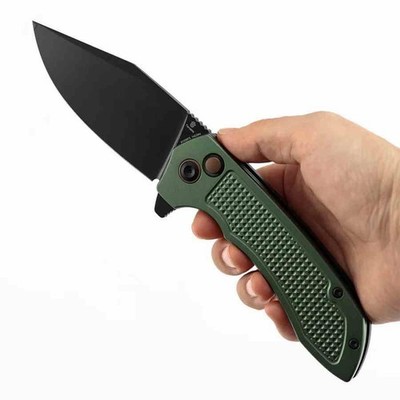 B1036F1 Tenable Entity Folding Knife 14C28N Steel Blade Black Aluminum Handle Bu