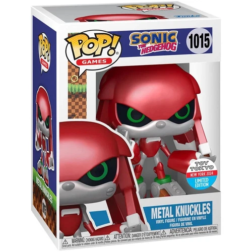 Sonic the Hedgehog - Metal Knuckles (Toy Tokyo New York 2024 LE) #1015 Funko Pop