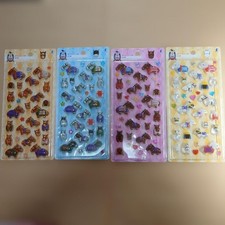 Thoroughbred Collection Puffy Sticker Complete Set