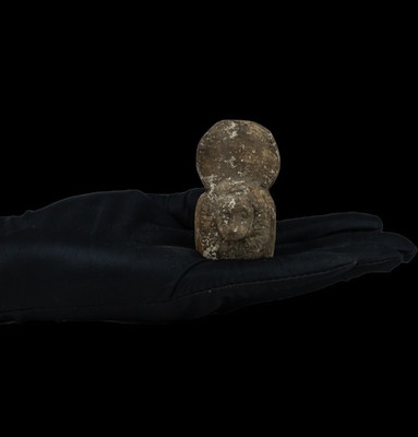 Authentic Ancient Egyptian Antiques Sekhmet Goddess Stone Bust Figure BC