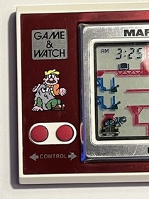 Nintendo Game & Watch Mario's Cement Factory (3D Printed Battery Cover, *Read*)