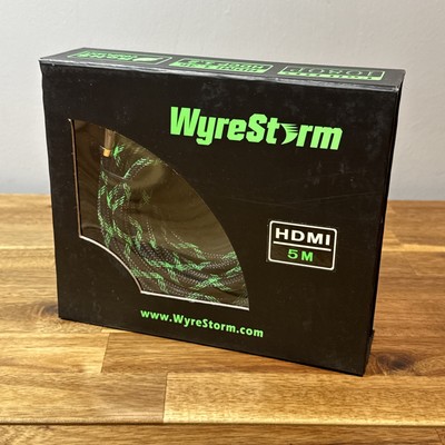 Wyrestorm HDMI 1.3b HDCP 1.2 cable 5 M Green Interconnect RoHS Compliant F15