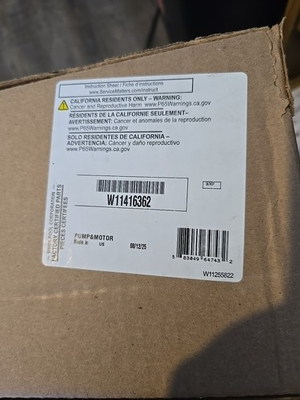 #ad OEM Whirlpool Dishwasher Sump Pump Assembly w o Washer Motor W11416362 $150.00