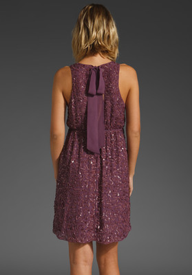 alice and olivia purple sequin dress Alice + Olivia DELORA sequin dress by Alice + olivia