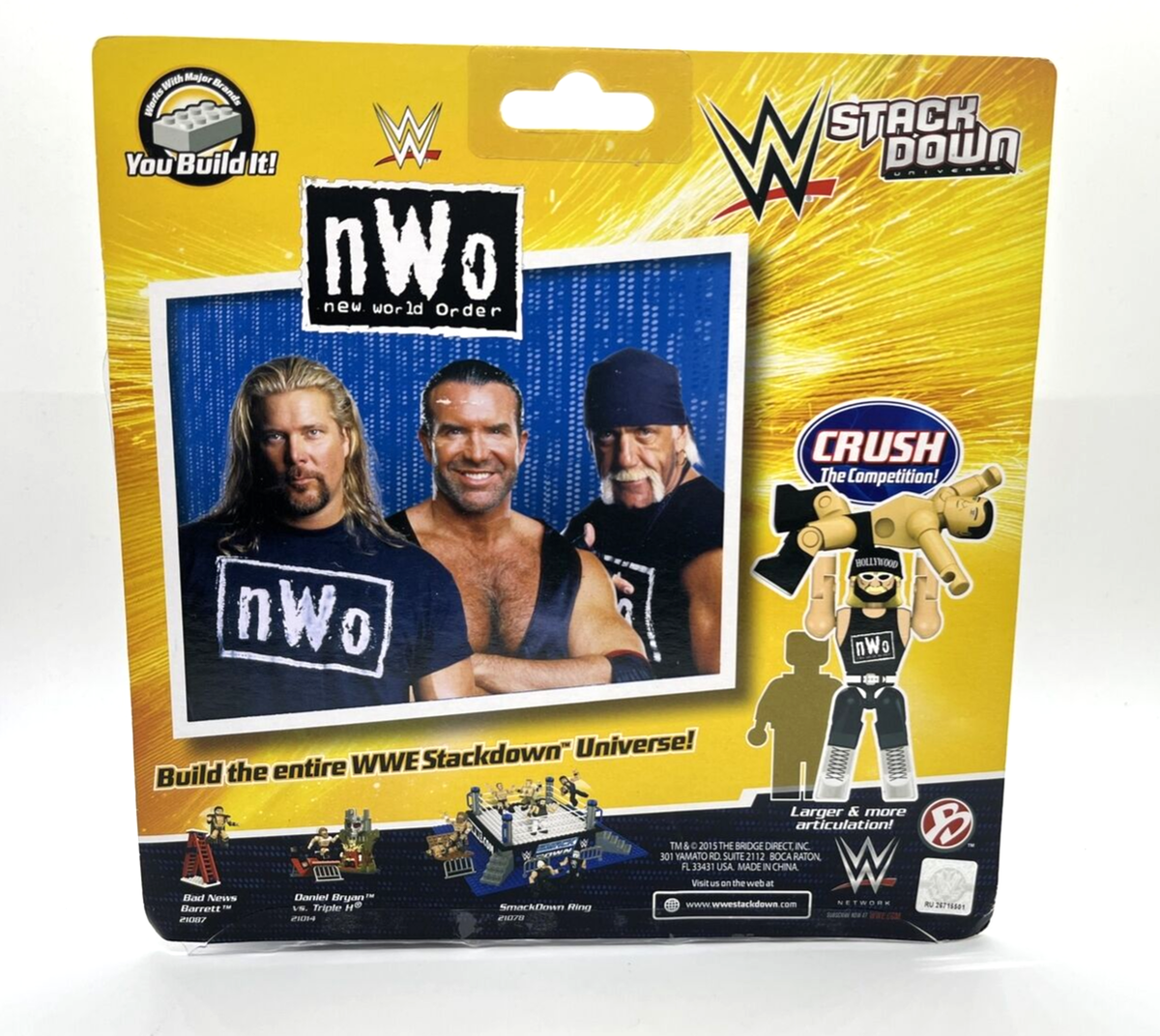 WWE Stackdown NWO Pack Kevin Nash Hulk Hogan Scott Hall C3 WWE Stackdown NWO Pack Kevin Nash Hulk Hogan Scott Hall C3