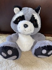 Aurora Raccoon Plush Adorable Toy EUC Big Feet EUC