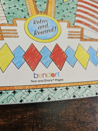 Bendon Malbuch Erwachsene 50er Jahre Motto 40 Seiten Retro Spaß Fehler - Bild 2 von 7