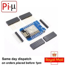 NodeMcu D1 Mini ESP8266 WiFi Development Board wemos 4MB + Micro USB Cable UK