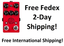 New JHS Andy Timmons Plus Channel Overdrive Distortion Guitar Pedal AT+