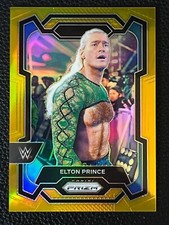 Elton Prince 2024 Panini Prizm WWE Gold Prizm 5/10