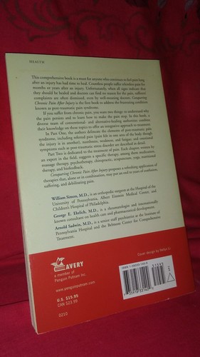 Conquering Chronic Pain After Injury:W.H.Simon,MD-2002 1st Ed Pb Health/Wellness - Picture 2 of 11