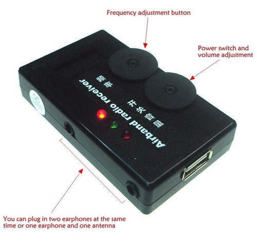 Airband Aviation Radio Receiver 110-136M Digital Display Air Band Radio Receiver - Picture 6 of 8