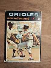 1971 Topps - #393 Merv Rettenmund