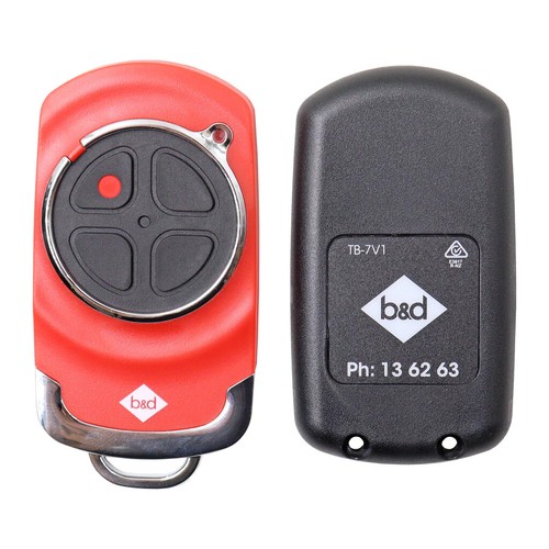 Garage Door Remote Control B&D TB6 TB-6 TriTran Red Black - Replacement Options! - Picture 23 of 35