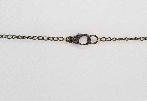 † COLLAR COLGANTE ANTIGUO de bolsillo raro santuario de bolsillo Sagrado Corazón de Jesús † - Imagen 6 de 6