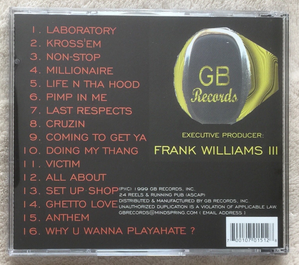 Gamebreaker ‎– Life N Tha Hood [1999] VERY RARE G-Funk | eBay UK